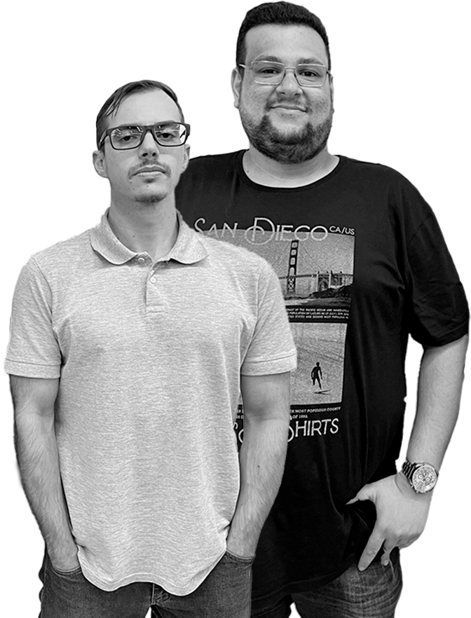Danyel e Gustavo - Instrutores